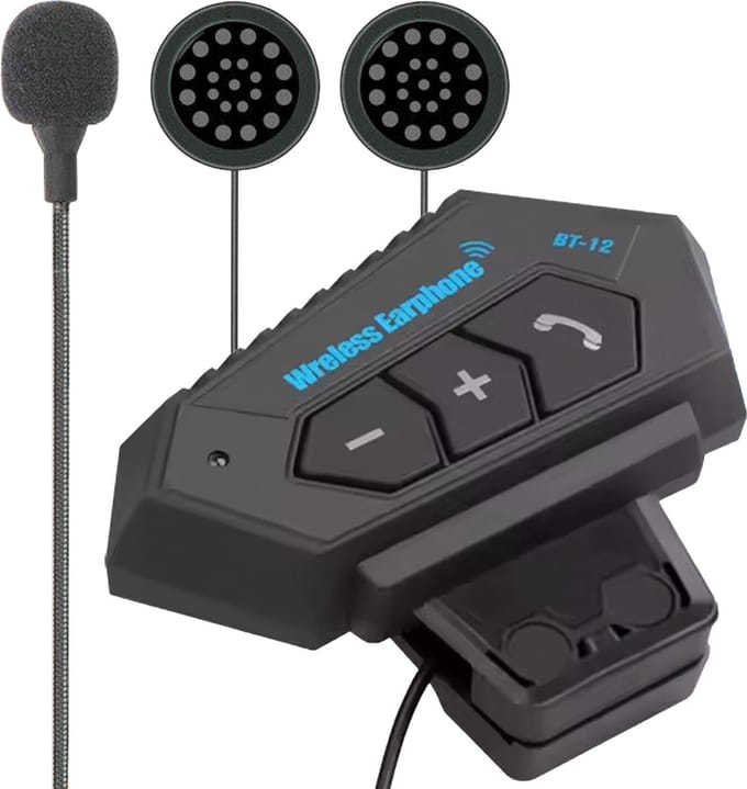 Motorhelm Communicatie - Bluetooth - Microfoon En Waterdicht