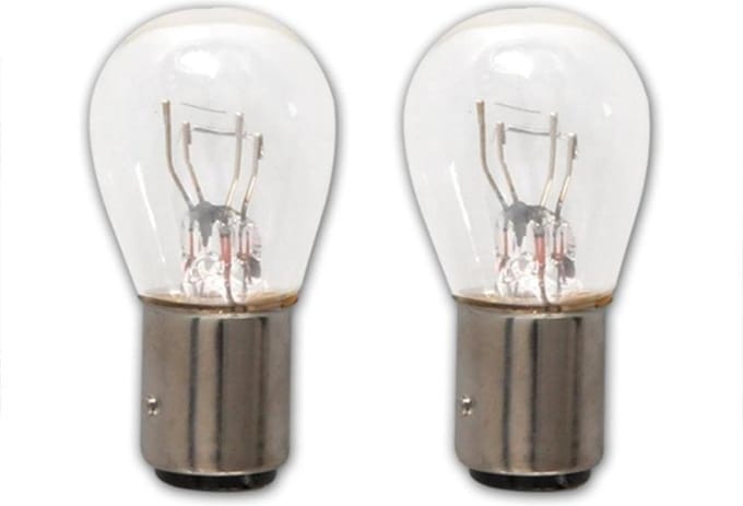 ProPlus Autolamp - 12V - Achterlicht en remlicht - 21/4W - BAZ15d - 2 stuks
