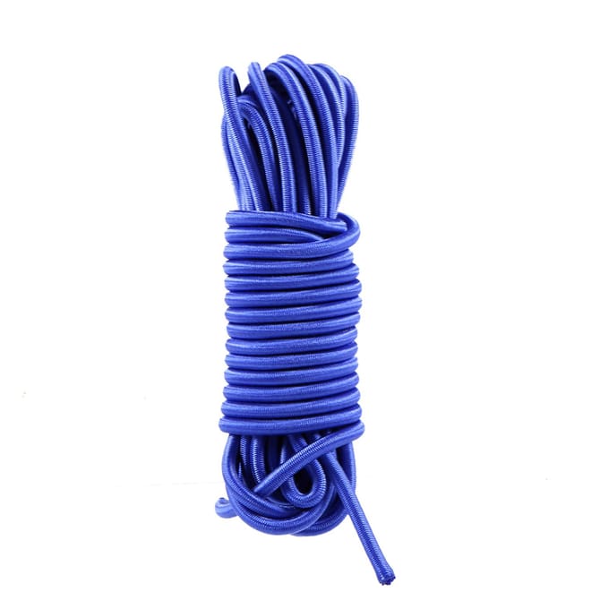 5 Meter 4mm   5mm Kajak Boot Elastisch Bungee Koord Touw 5MM blauw