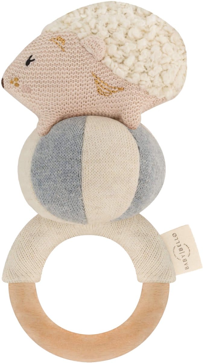 Baby Bello Henny De Egel Rammelaar - Sky Blue