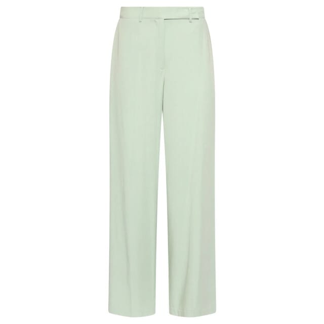 Smashed Lemon Dames zachte wijde pantalon met rechte pijpen |
