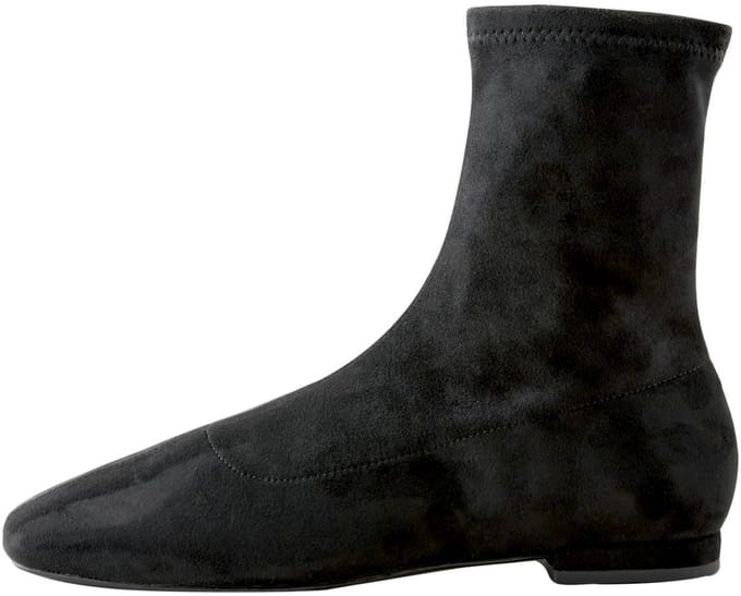 Next - Dames - Forever Comfort® Platte soklaarsjes - Zwart