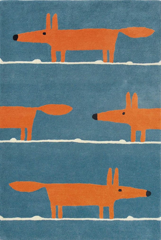 Scion Mr Fox Denim 25318 - 90 x 150 cm