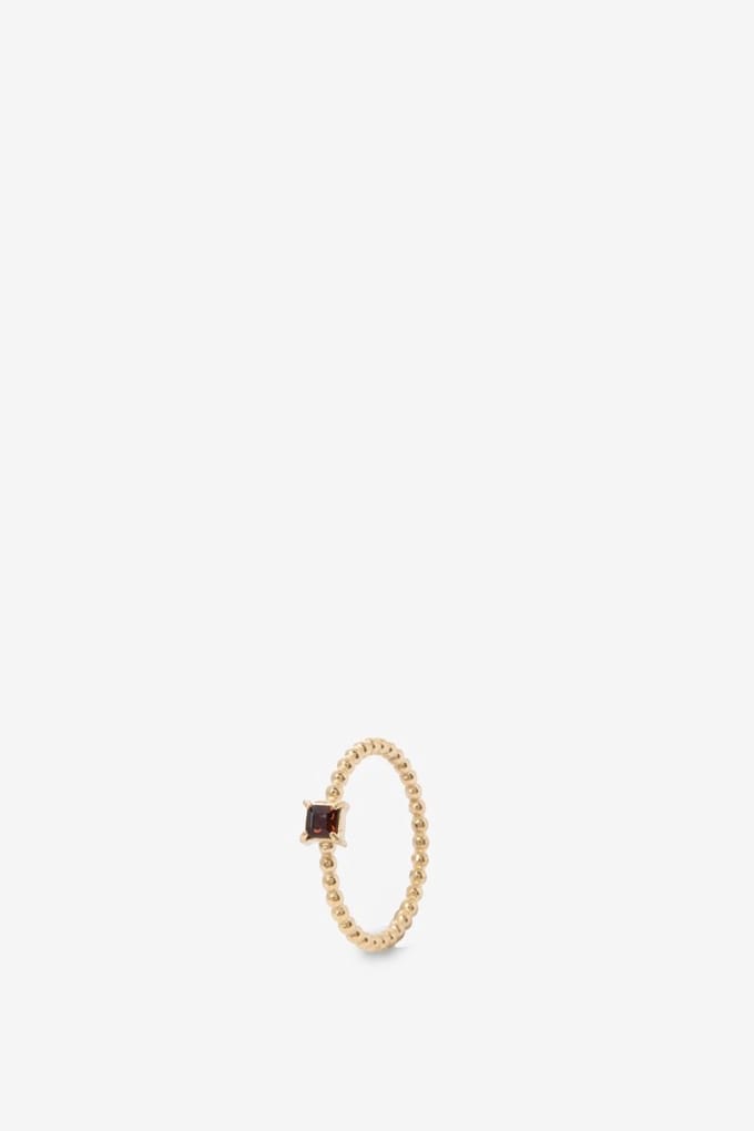 Sissy-Boy - Gold plated ring met steen