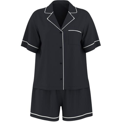 esmara Dames shortama - viscose (Zwart, S (36/38))