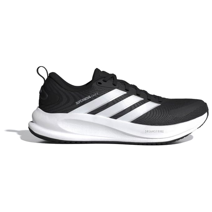 Adidas Supernova Ease 2 Sneakers Heren - Zwart - Maat 43 1/3 - Mesh/Synthetisch