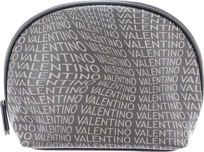 VALENTINO Toilettas Samosa Cosmetic Case Nero / Grigio Zwart