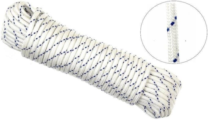Benson Touw Ø 8 mm x 30 meter - Wit