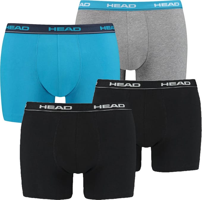 BOXERS 4 PACK Head Herenboxer Boxershorts Basic Broekondergoed