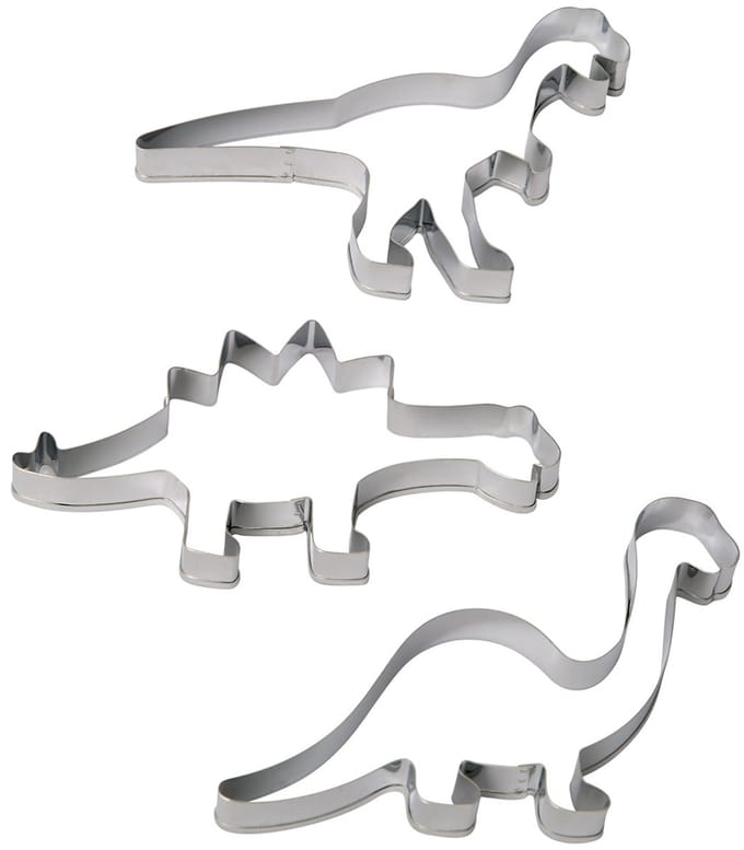 BrandNewCake Uitsteekvormpjes Dinosaurus Set/3