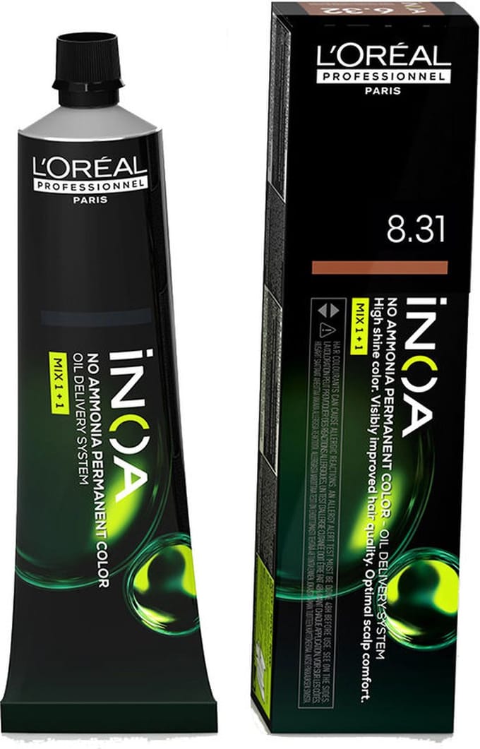 Permanente Kleur L'Oreal Professionnel Paris Inoa Nº 8.31 60 g