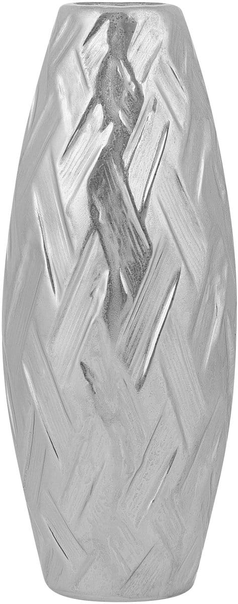 ARPAD - Decoratieve vaas - Zilver - Keramiek
