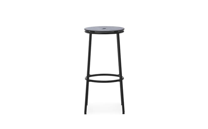 Normann Copenhagen Circa Barkruk  - 75 cm - Eiken/zwart
