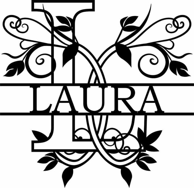 Wanddecoratie | Gepersonaliseerde letters A t/m Z - XL (60cm)