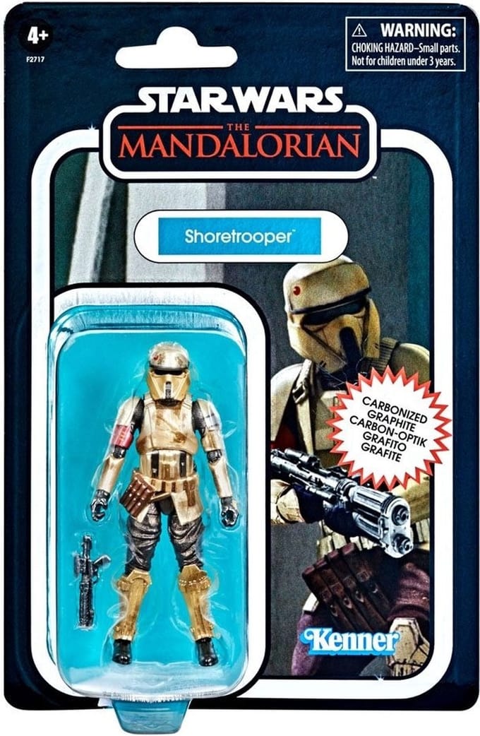 The Mandalorian - Shoretrooper 10 cm - Vintage Collection - Carbonized Action Figure 2021