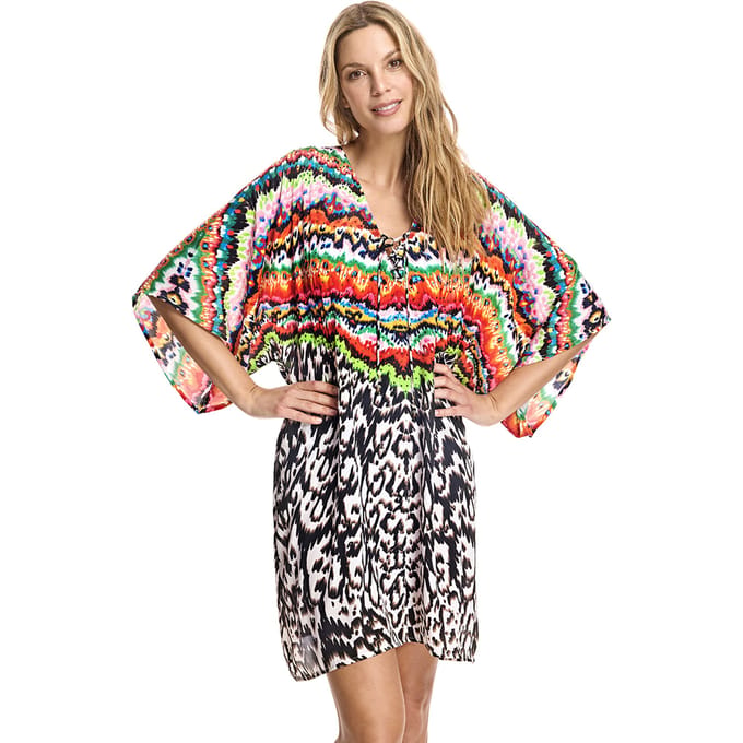 Kaftan met V-hals voor dames W231195