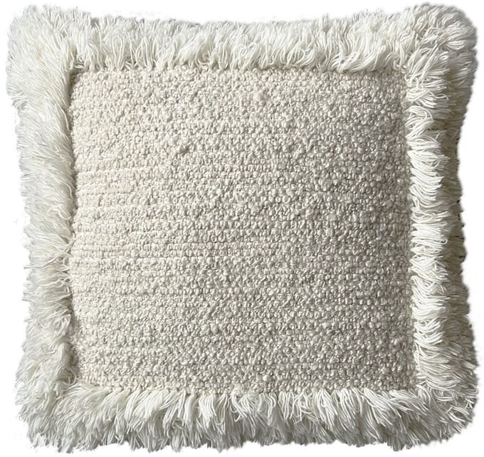 Malagoon Eboya offwhite cushion 50x50 100% Wool