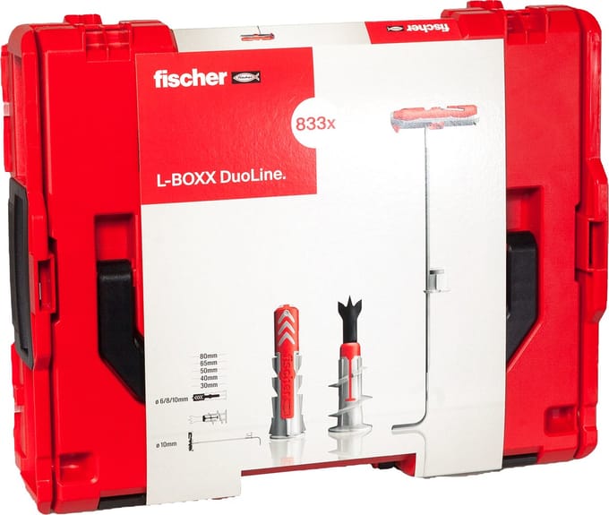Fischer DuoPower pluggen L-BOxx 102 (833-delig) (560491)