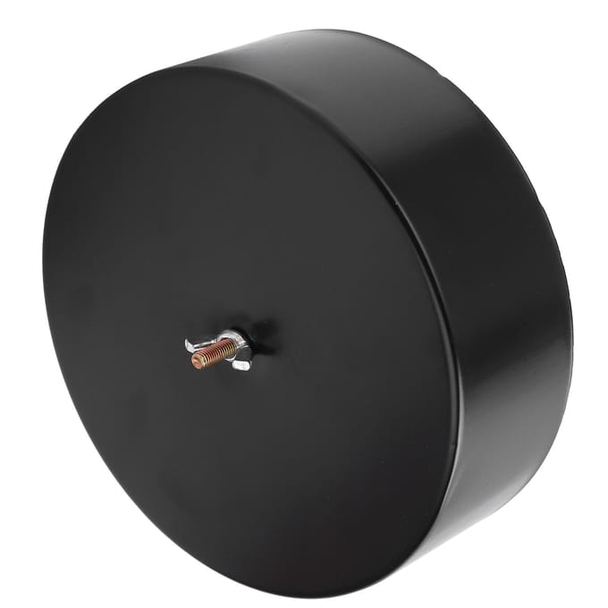 Luchtcompressor Demper Filter Inlaat G1 Draad IJzeren Schaal Geluidsreductie Accessoires