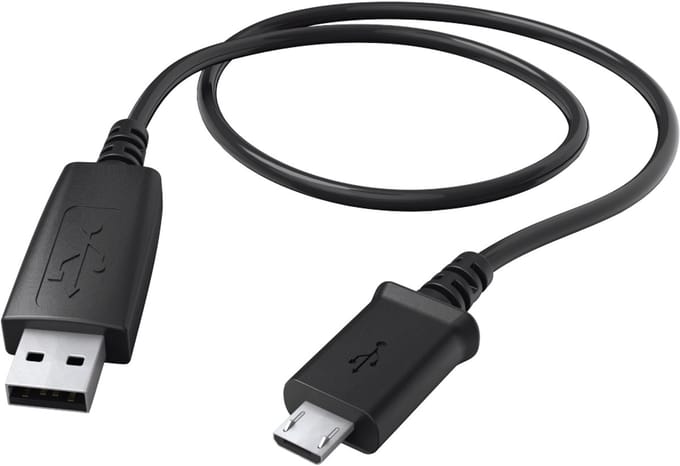 Hama 00178389 USB-kabel USB 2.0 0,6 m Mini-USB A Micro-USB A 0,48 Gbit/s Zwart