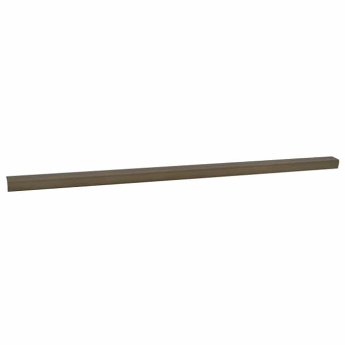 vidaXL - Trapprofielen - 10 - st - Bruin - 67 - x - 3 - x - 2 - cm - Aluminium