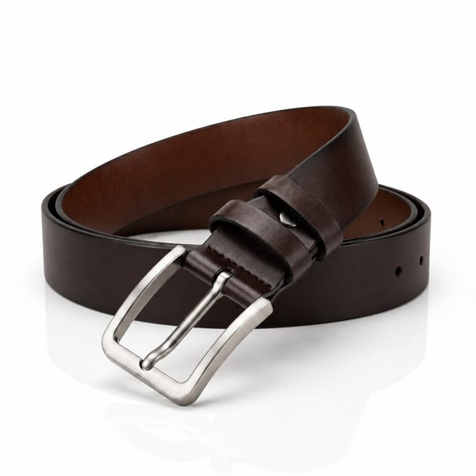Sorprese Riem Heren - Bruin - 90 cm - Broekriem - Inkortbaar - Verstelbaar