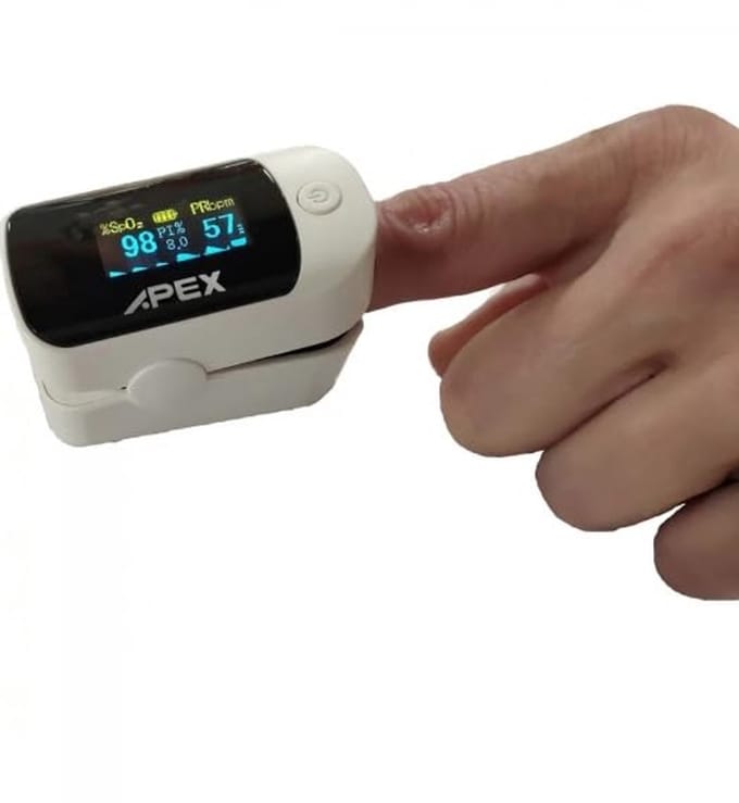 Digitale Vingerpulsoximeter voor Snel Zuurstofgehalte Meten