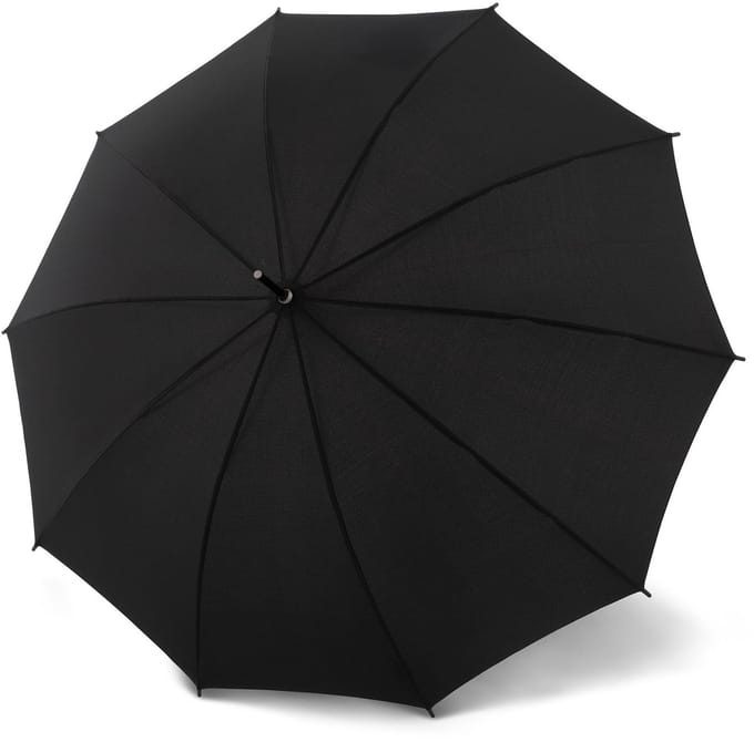 Knirps A.771 Long Automatic Stok paraplu 88.5 cm - 103cm Diameter - black