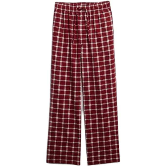 Superdry Check Elastic Dress Pants Rood S Vrouw