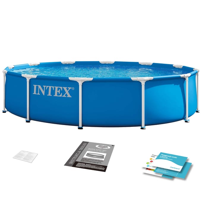 Intex Metal Frame Opzetzwembad - Ø 366 x 76 cm
