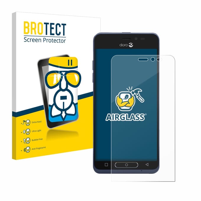 Screenprotector voor Doro 8035 Beschermglas transparant