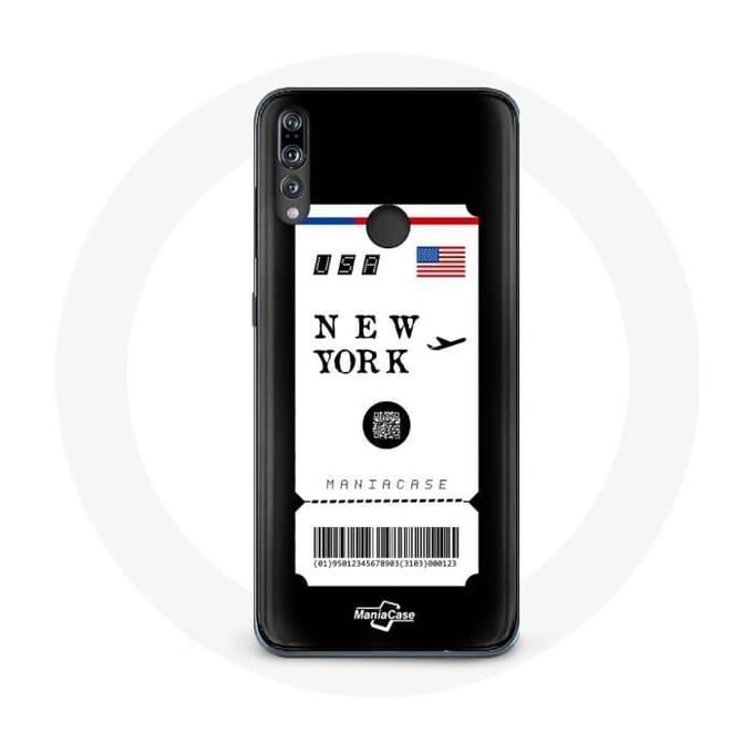 Coque - Huawei - P30 Lite - Souple - Billet d'avion - Protection synthétique