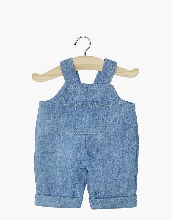 Minikane Poppenkleding Tuinbroek Antoine Blauw 34 cm