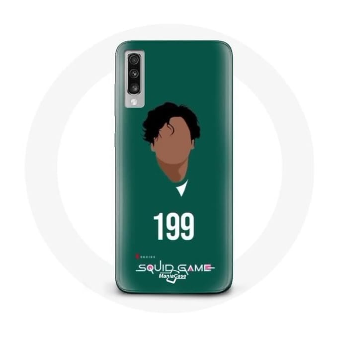 Coque - Samsung - Galaxy A50 - Souple - Vert - Squid Game Ali Abdul 199