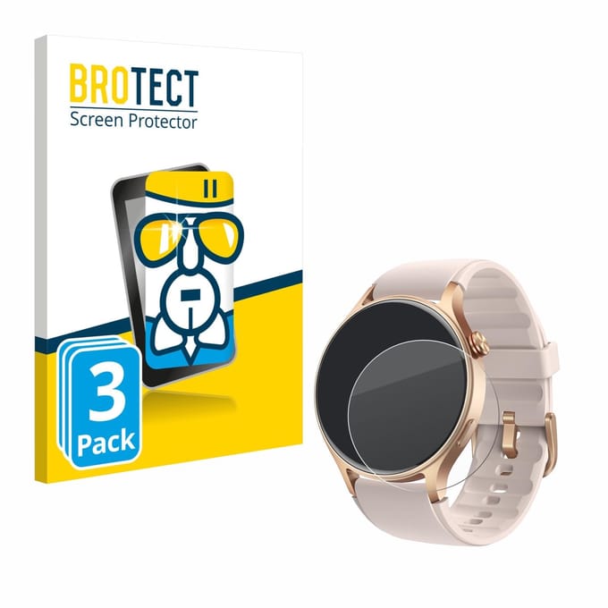 Screenprotector 3 Stuks voor aeac AR01 1.32" Beschermglas transparant