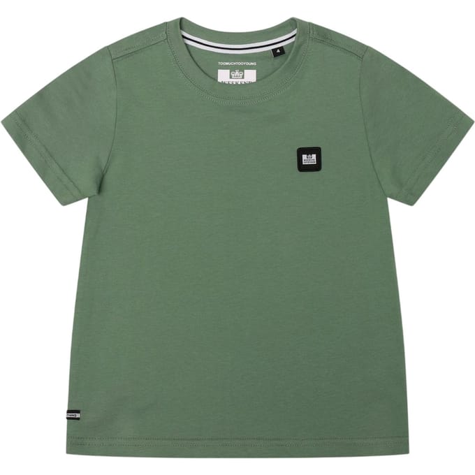 Weekend Offender Kinder-T-shirt van katoen uit Kingston (Midden Groen)