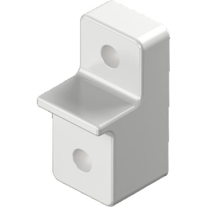 AX Wand Bevestigingsbeugel-Set RAL 7035 - 1485400 [4 Stukken]