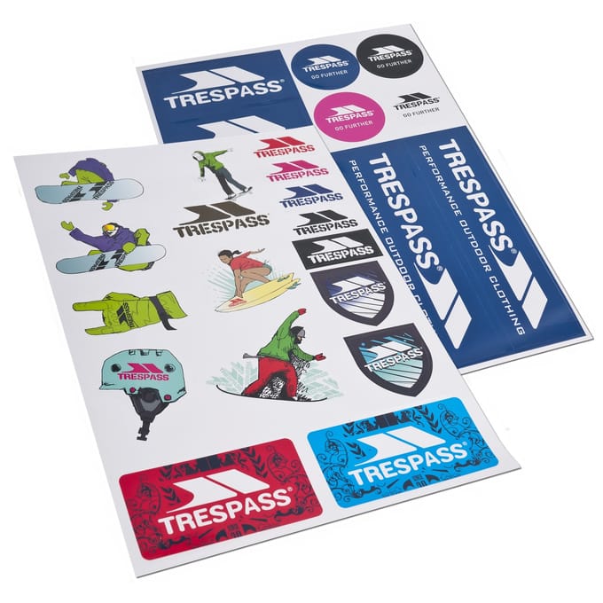 Trespass De Uitrusting van de matrijzenbesnoeiingssticker (Multi)
