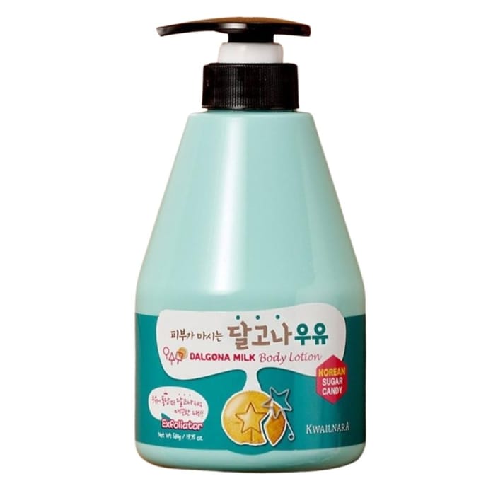 KWAILNARA - Lait corporel Dalgona Milk Exfoliant et hydratant, 560 g
