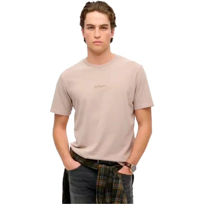 Superdry heren T-shirt met micrographics