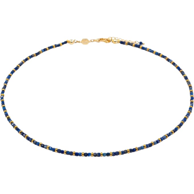 Lapis lazuli steen ketting dames Sloya Karia