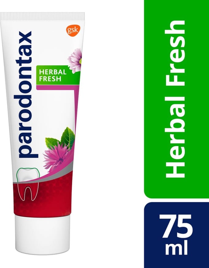 Parodontax - Tandpasta - Herbal Fresh - Bergamot & Mint - 75ml x 18