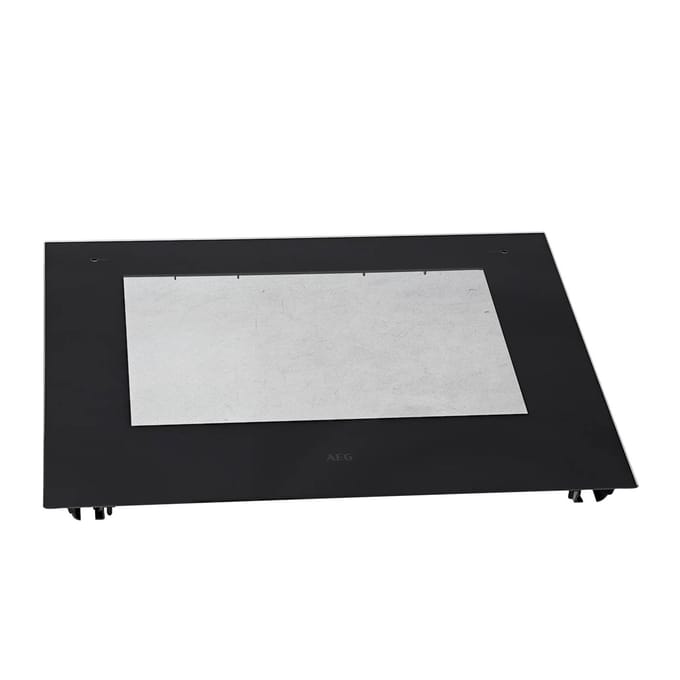 AEG voorste glas, zwart, AEG, 594x465mm 140242367641