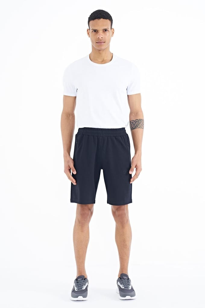 Heren Katoen-Polyester Sweatshorts