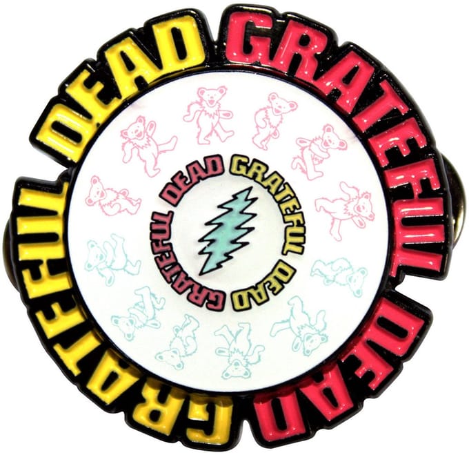 Grateful Dead - Spinning Emblem - Pin