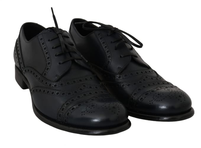Leren Brogue Oxford Schoenen Wingtip Model