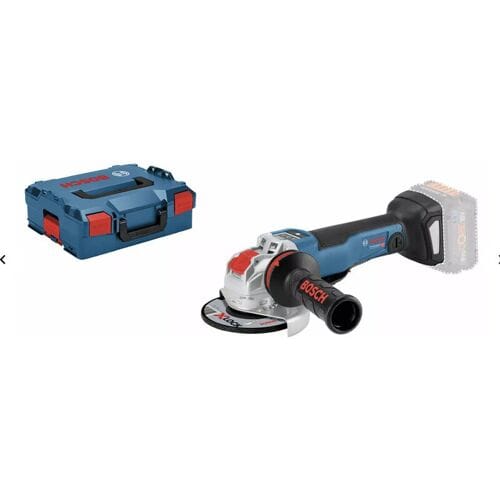 Bosch accu haakse slijper GWX 18V-10 PSC - aluminium, zwart, blauw