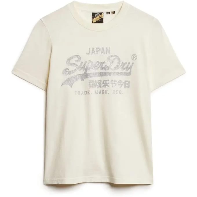 Superdry Metallic Shirt Dames - Maat S (36)