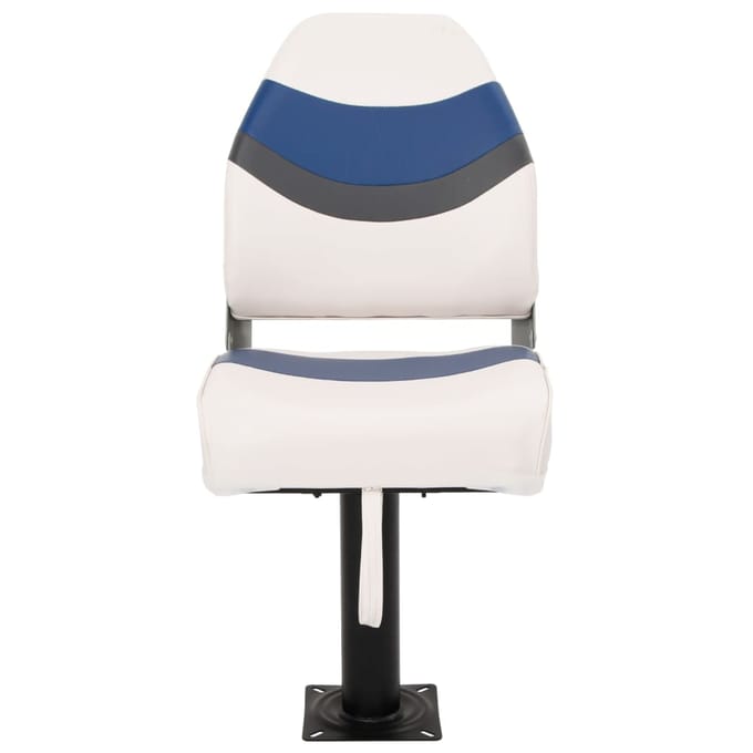 vidaXL - 2-delige - Bootstoelenset - met - hoge - rugleuning - inklapbaar