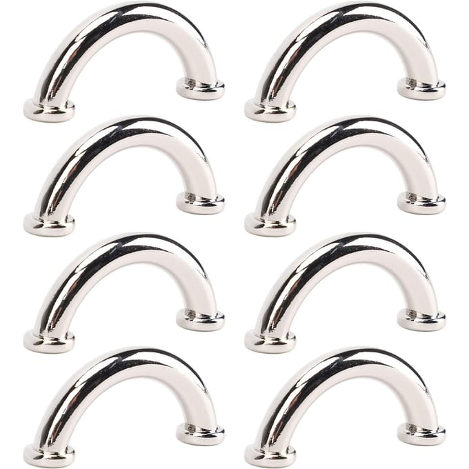8 Set U-Ringen Metalen Gesp Boog Handtas Connector Tasriem Hanger Hardware Accessoires white